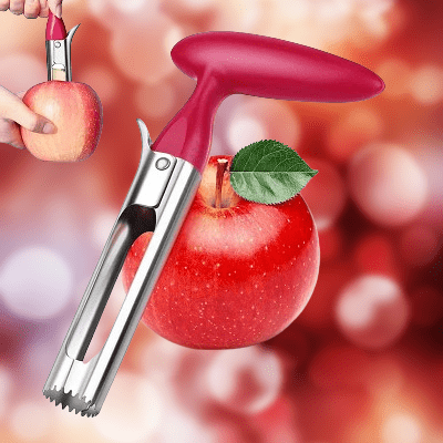 Vide Pomme - ApplePears™ - Rouge - Arsenal de cuisine