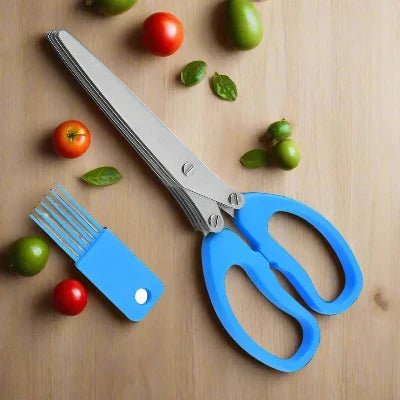 Ciseaux de Cuisine - MultiLayersScissor™ - Bleu - Arsenal de cuisine