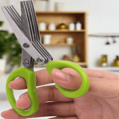 Ciseaux de Cuisine - MultiLayersScissor™ - Vert - Arsenal de cuisine