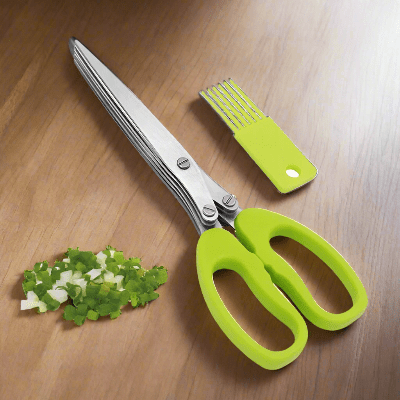 Ciseaux de Cuisine - MultiLayersScissor™ - Vert Clair - Arsenal de cuisine