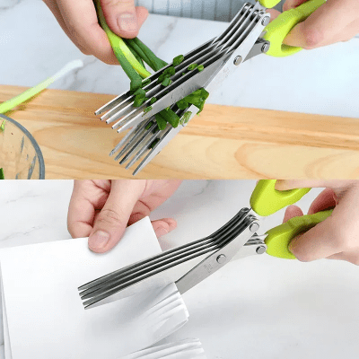 Ciseaux de Cuisine - MultiLayersScissor™ - Vert Clair - Arsenal de cuisine