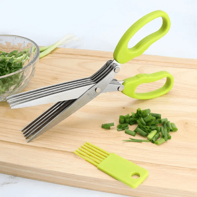 Ciseaux de Cuisine - MultiLayersScissor™ - Vert Clair - Arsenal de cuisine